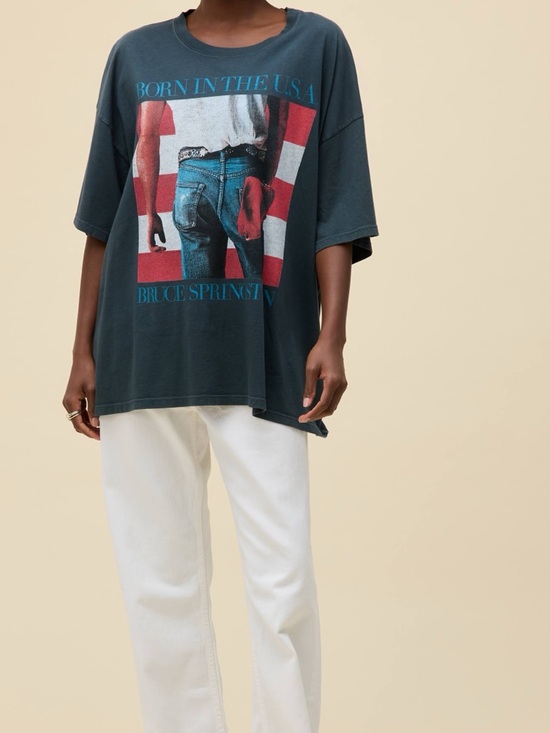 Daydreamer Tops - Daydreamer Bruce Springsteen American OS Tee